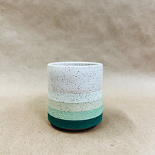 Load image into Gallery viewer, Discounted green sunset Tumbler no lid