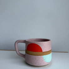 Load image into Gallery viewer, Pink off set reflection mug