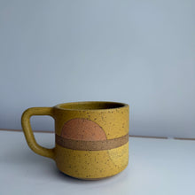 Load image into Gallery viewer, Yellow off set Reflection Mug