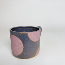 Load image into Gallery viewer, *Discounted, Slightly Flawed *Purple with purple dots mug