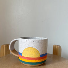 Load image into Gallery viewer, Small Rainbow sunset Mug