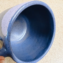 Load image into Gallery viewer, Discounted purple dot mug