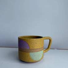 Load image into Gallery viewer, Yellow off set Reflection Mug
