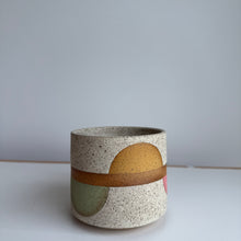 Load image into Gallery viewer, Cream off set reflection mug
