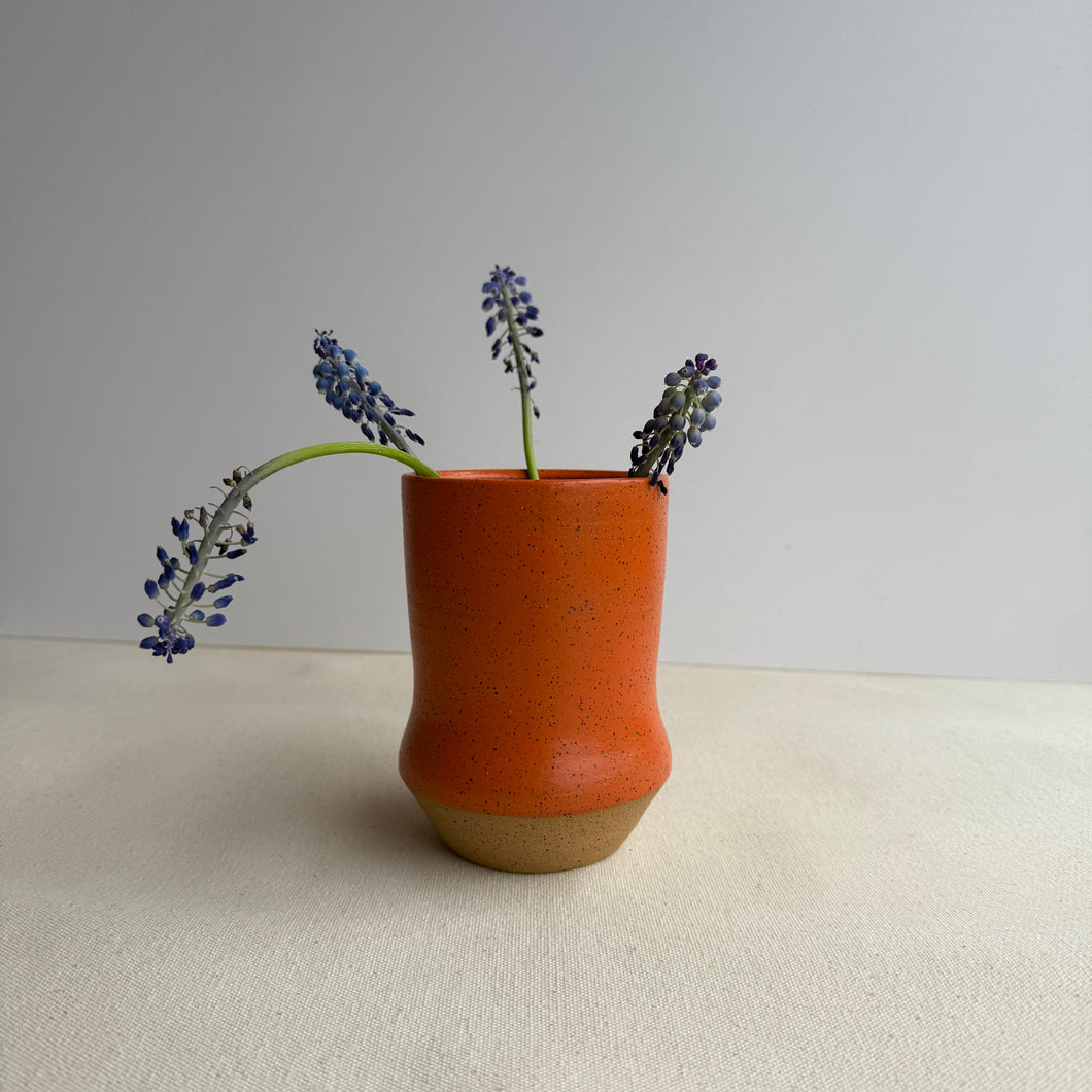 Small Vase in all orange