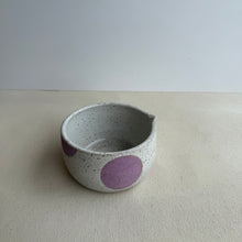 Load image into Gallery viewer, lilac Dot Matcha Bowl
