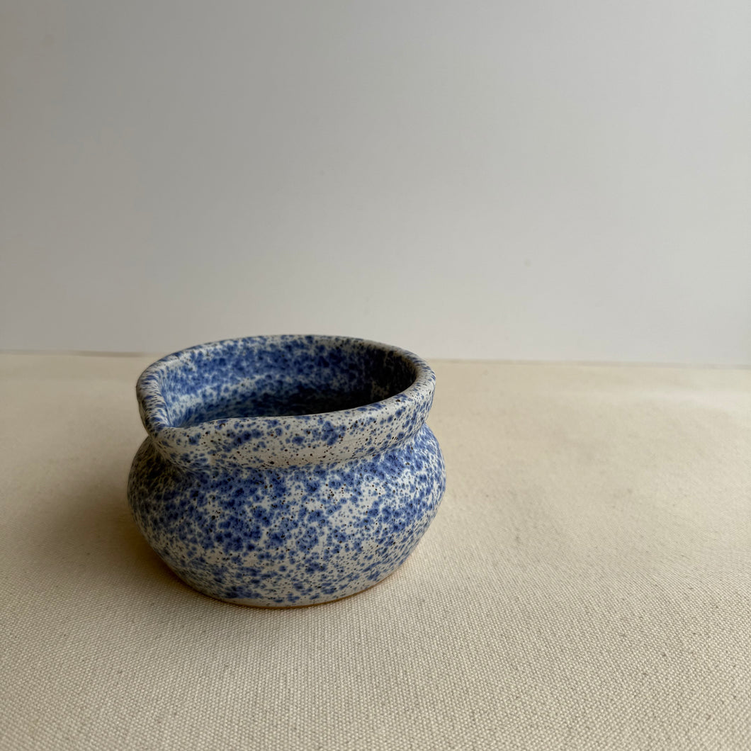 Blue Speckle Matcha Bowl