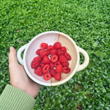 Load image into Gallery viewer, Berry Colander in light butter Yellow
