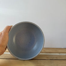 Load image into Gallery viewer, Blue with yellow dot Bowl
