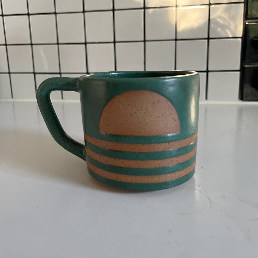 PRE ORDER Green/teal Midnight mug