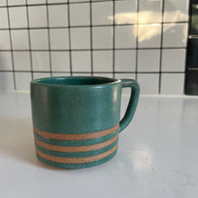 Load image into Gallery viewer, PRE ORDER Green/teal Midnight mug
