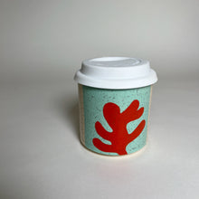 Load image into Gallery viewer, PREORDER Mint/red Travel Tumbler
