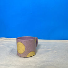 Load image into Gallery viewer, 8oz Orchid dotted mug
