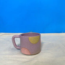 Load image into Gallery viewer, 8oz Orchid dotted mug
