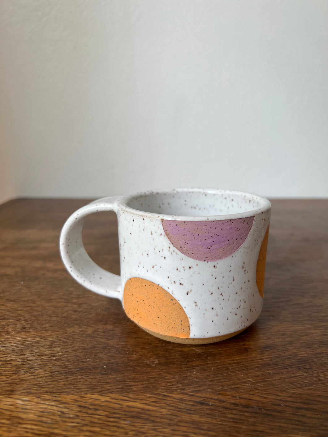 SMALL Lilac Dot Mug